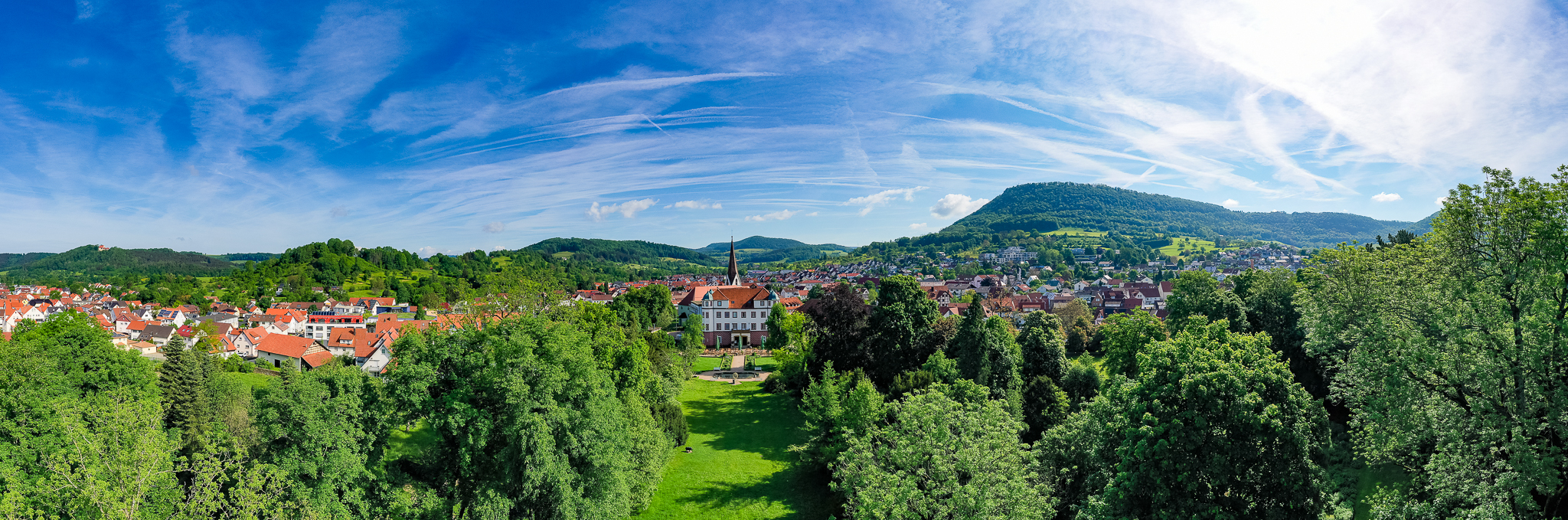 Panoramabild von Donzdorf