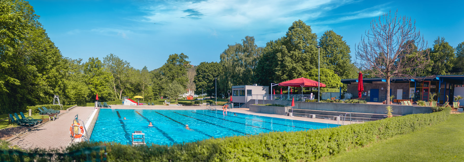 Schwimmerbecken im Donzdorfer Freibad